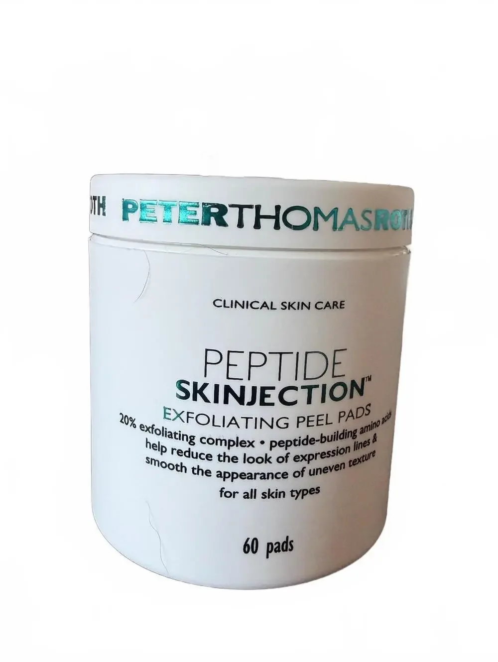 Peter Thomas Roth Peptide Skinjection Peel Pads 60 NEW